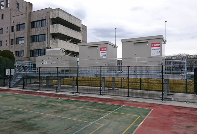 塩谷庁舎自家発電設備改修に伴う基礎・外構工事